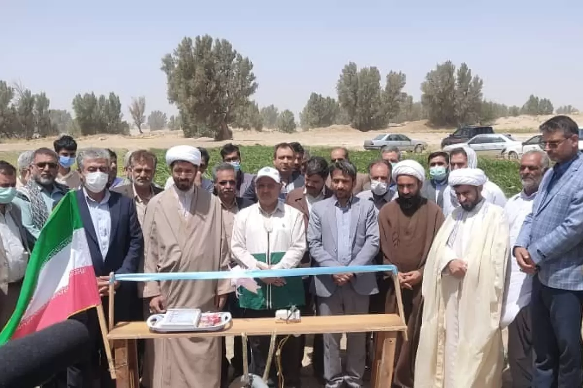 با مشارکت بنیاد کرامت رضوی ۵٠٠ حلقه چاهک در سیستان حفر می‌شود