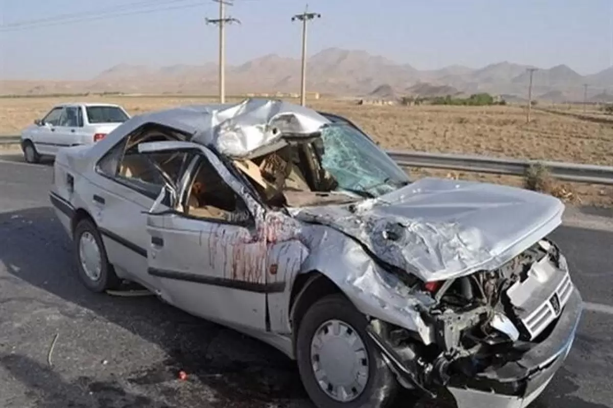 ۱۳ کشته و مجروح در تصادف خونین ۳ خودرو