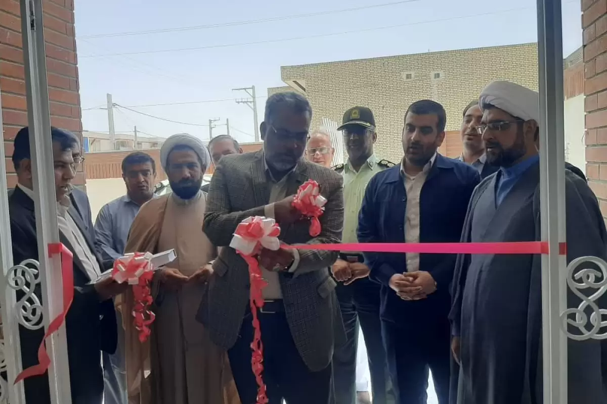 افتتاح ساختمان پزشکی قانونی شهرستان سراوان