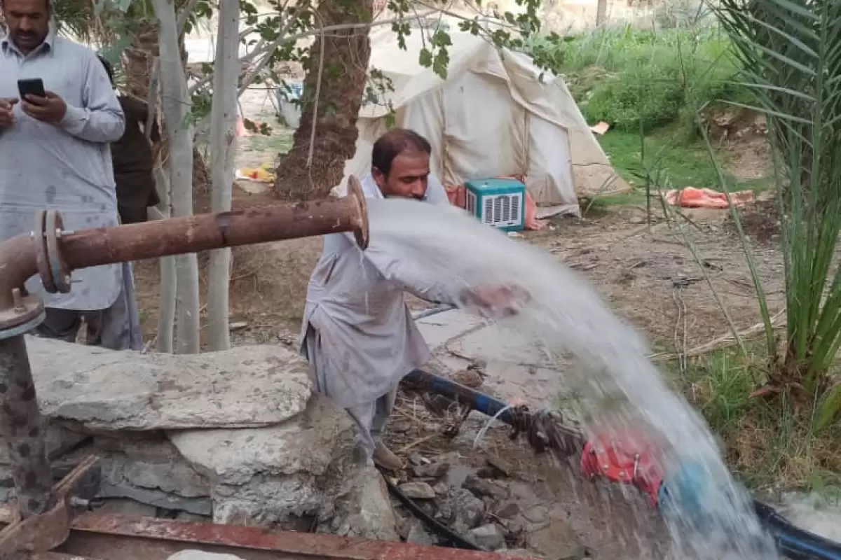 مشکل‌ کمبود آب ۲۳۰۰ نفر در دو روستای گلشن برطرف شد