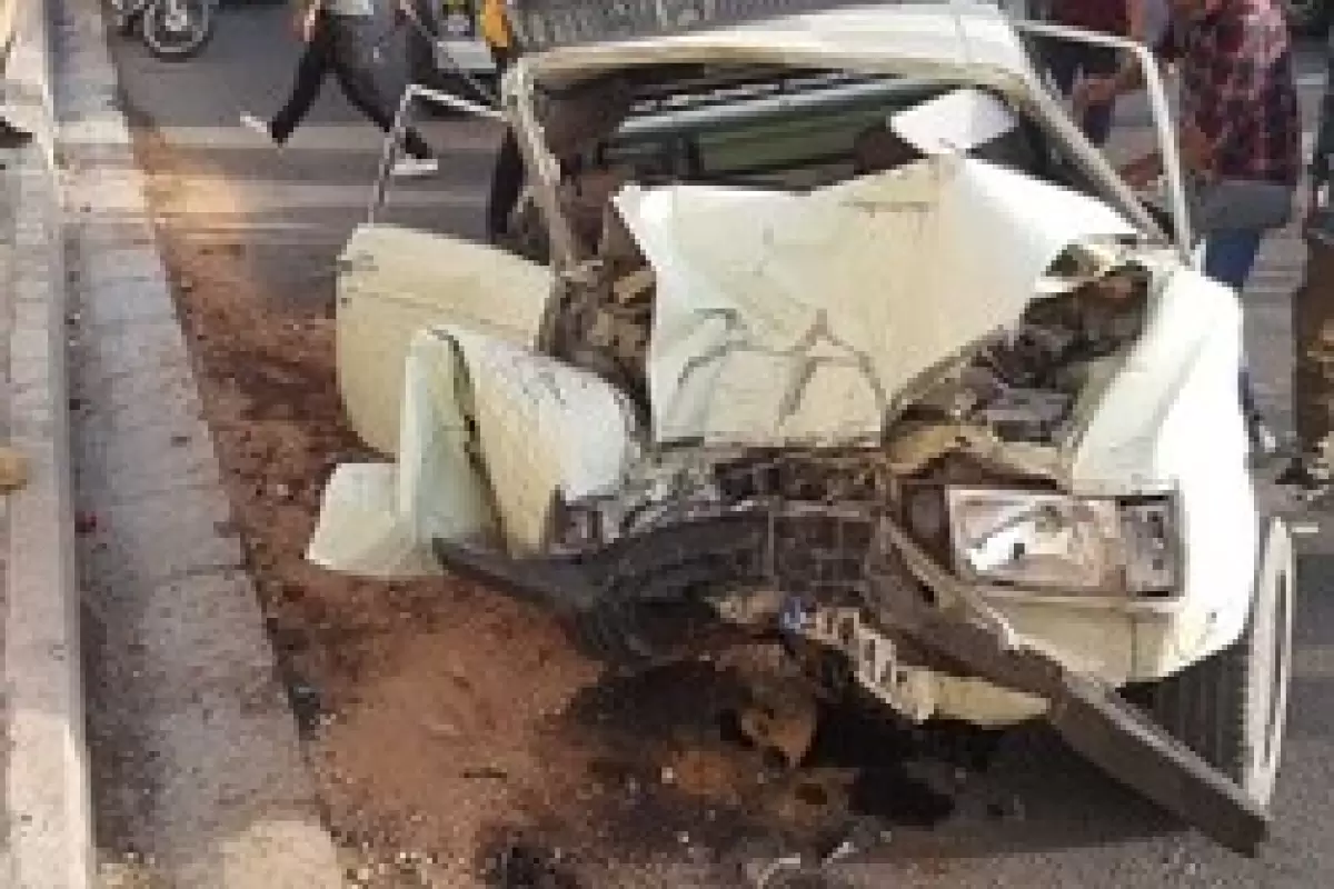 تصادف ۲ خودروی سواری در جوادآباد ۲ کشته و ۵ مصدوم در پی داشت