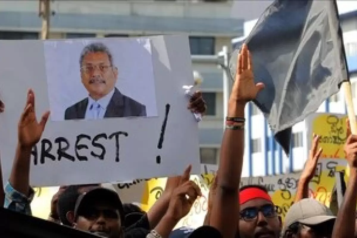 رییس‌جمهور سریلانکا به مالدیو فرار کرد