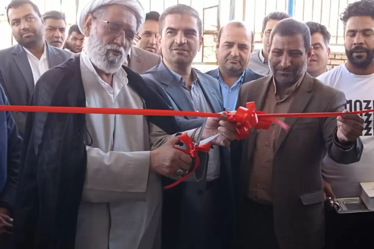 کارخانه خوراک دام  در روستای فخرداود بخش احمدآباد افتتاح شد