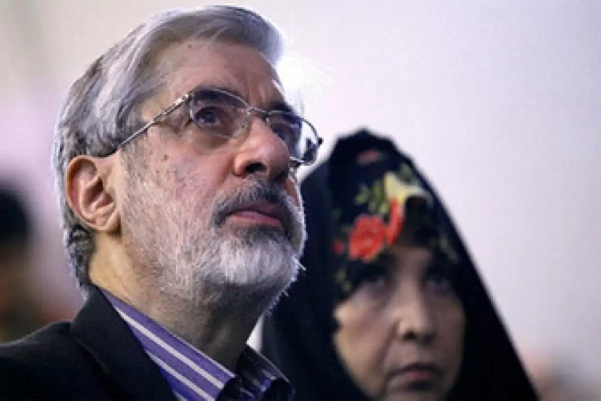 تازه ترین عکس ها از میرحسین موسوی و همسرش زهرا رهنورد