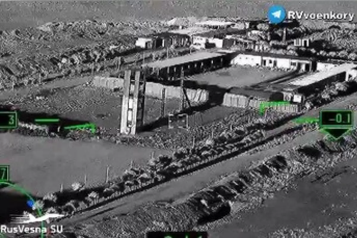 تصویربرداری بالگرد روسی از پایگاه‌های آمریکا در سوریه