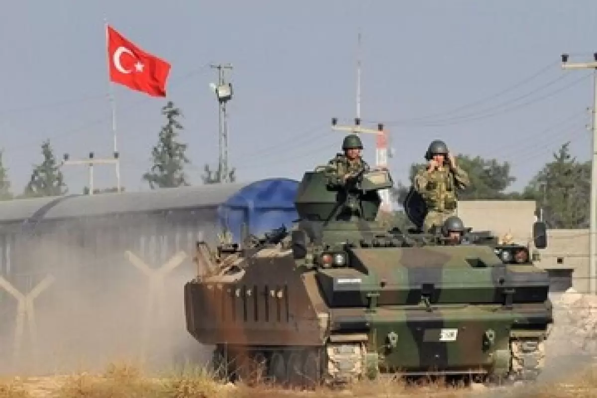 حملات توپخانه‌ای ترکیه به سوریه