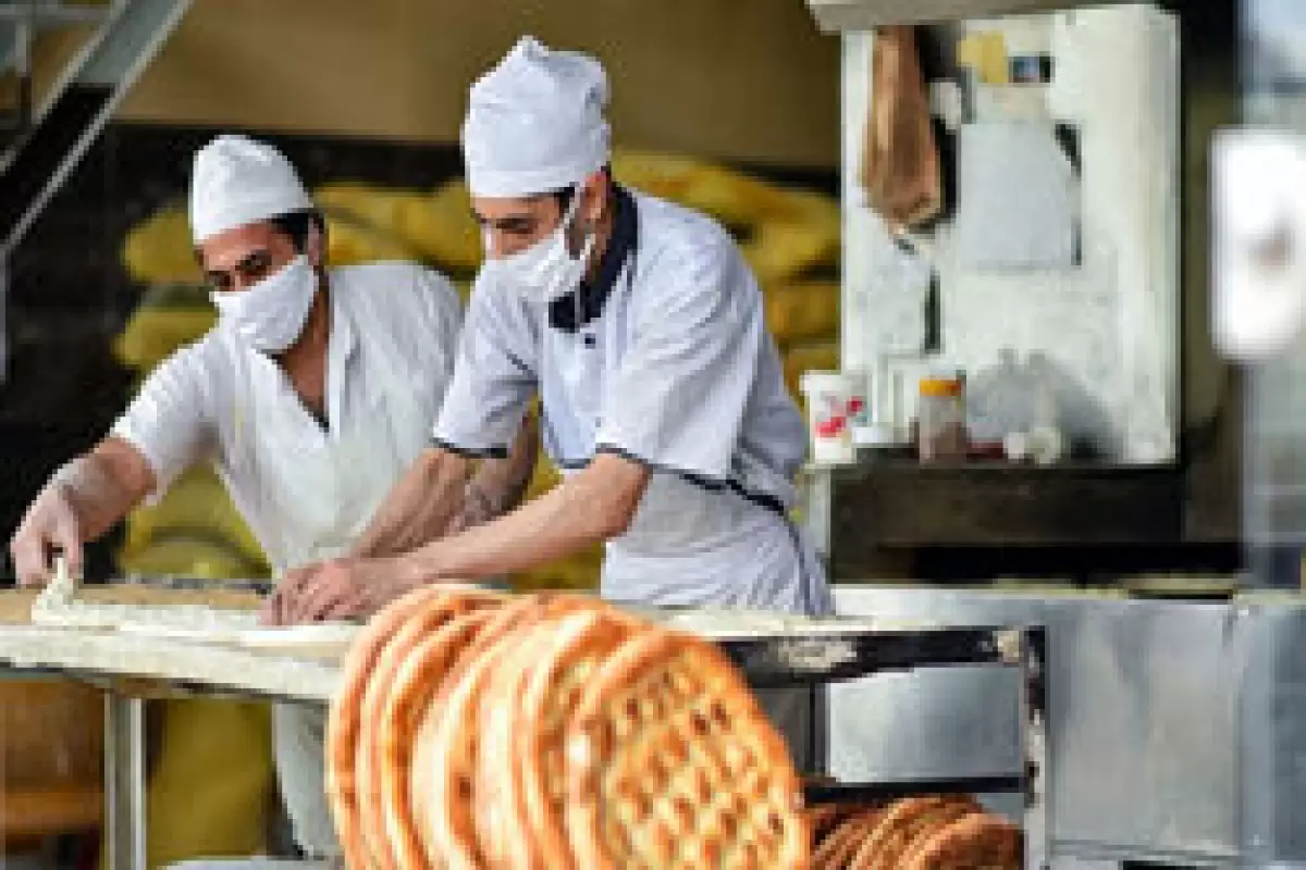 ظرفیت تولید نان در مشهد طی دهه پایانی ماه صفر افزایش یافته است