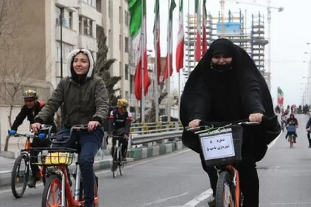 اعلام شروط دوچرخه سواری «بدون اشکال» زنان