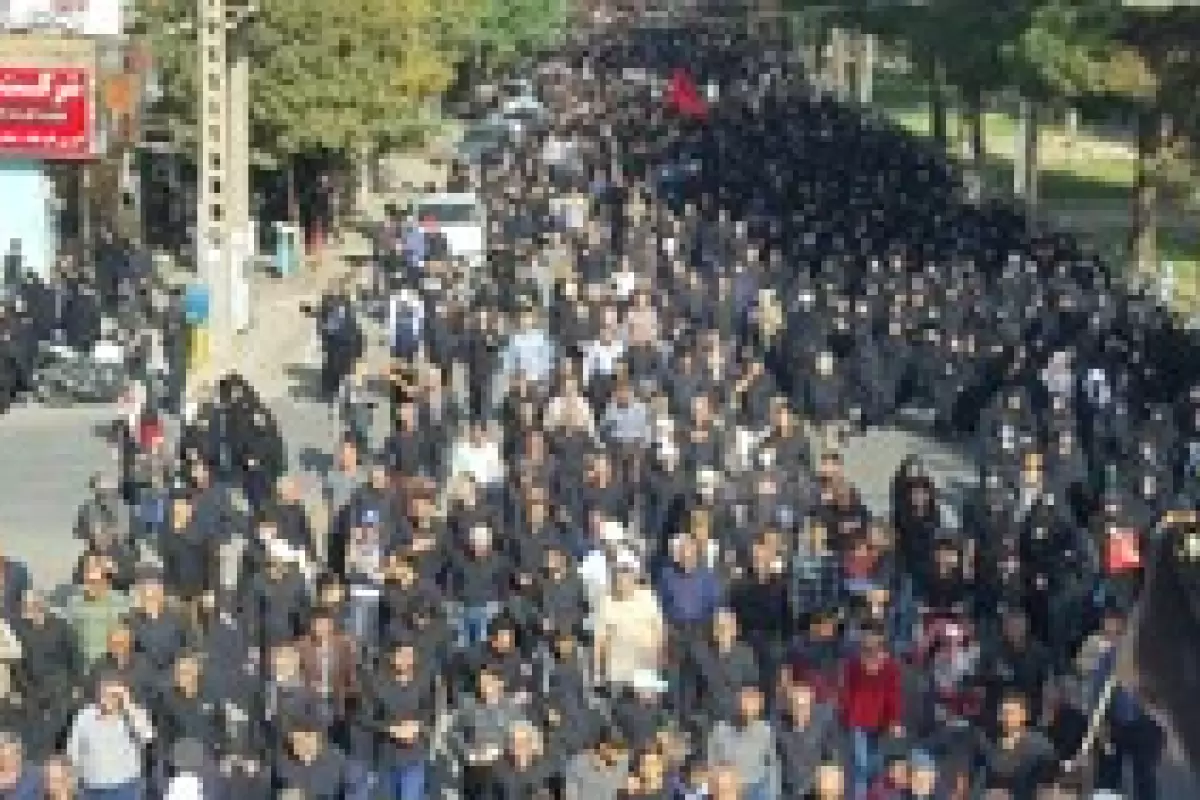 پیاده‌روی جاماندگان اربعین حسینی در نیشابور برگزار شد