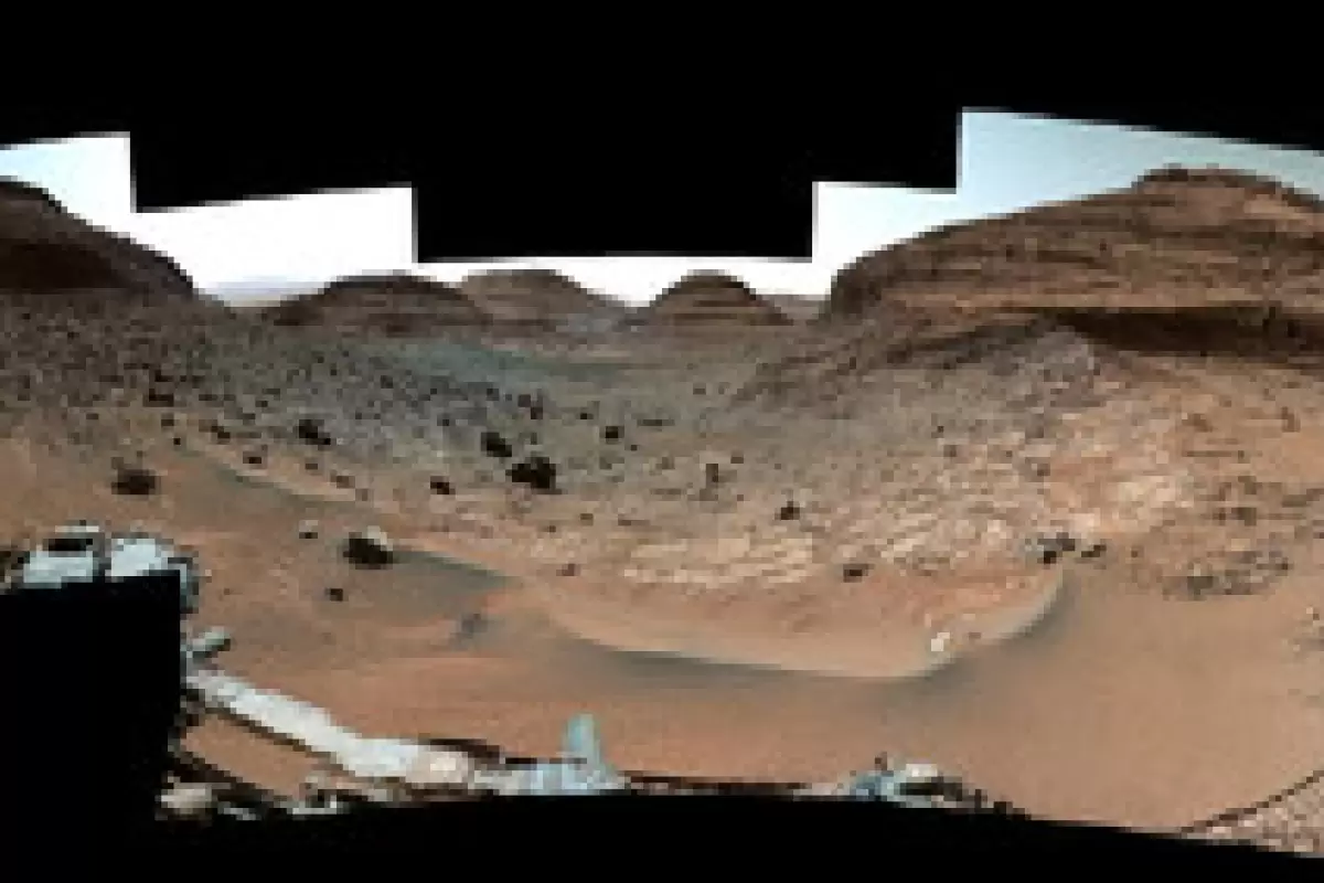 کاوشگر کنجکاوی به منطقه نمکی در مریخ رسید