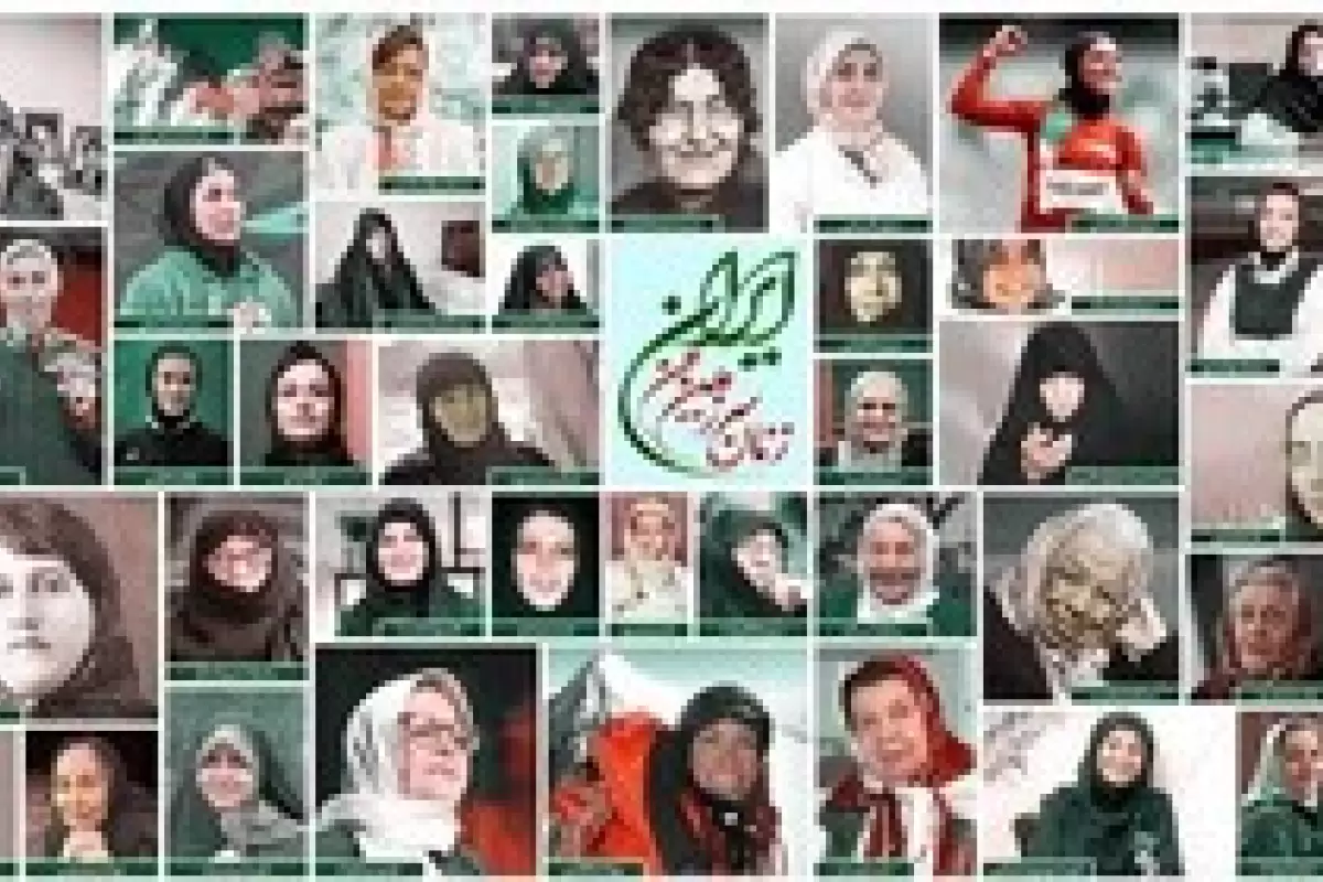 عکس فروغ فرخزاد، مریم میرزاخانی و فاطمه معتمدآریا روی دیوار تهران