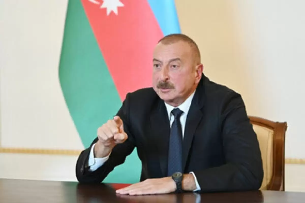 علی‌اف جمهوری اسلامی را به حمله سفارت آذربایجان متهم کرد