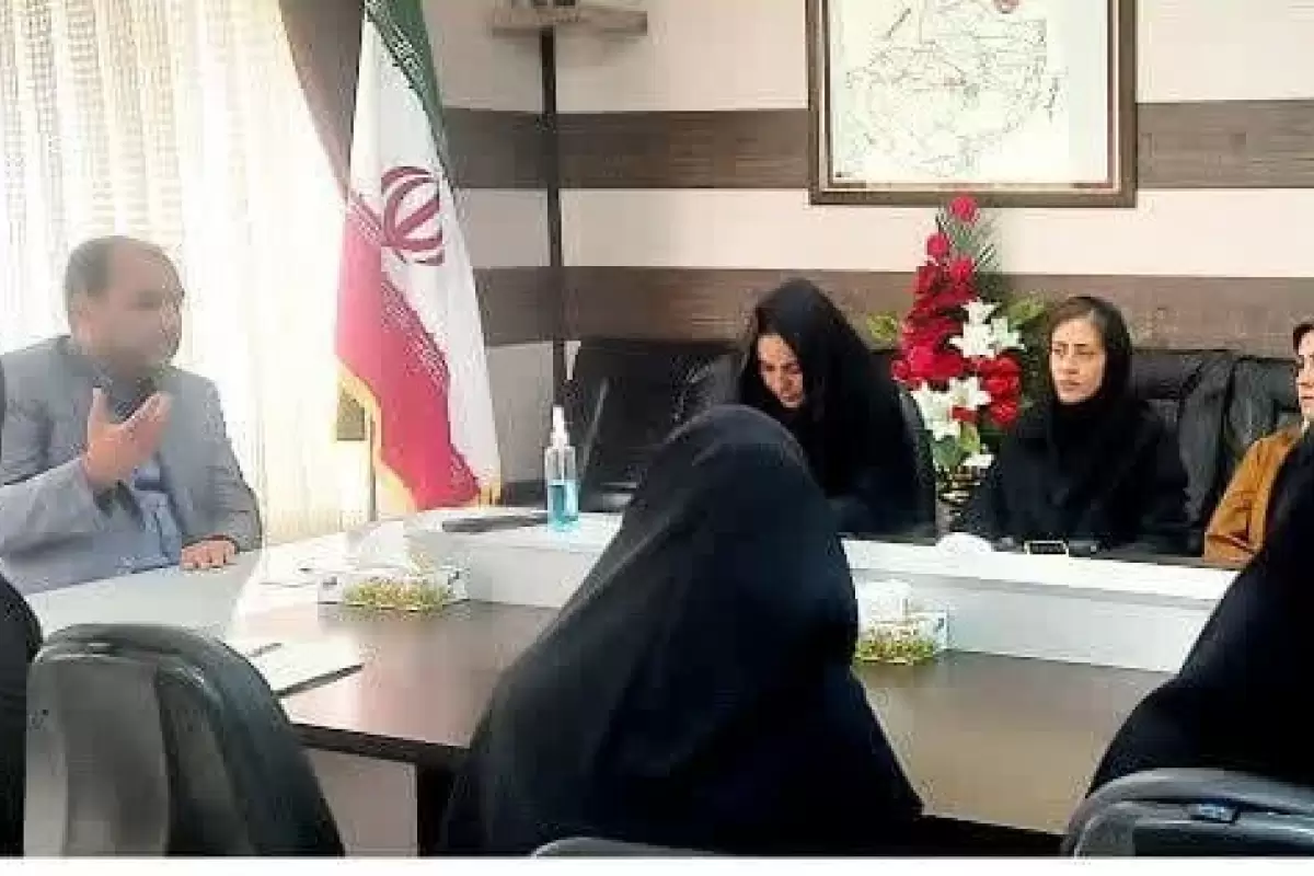 ‍ نشست  بانوان فعال تایباد با فرماندار شهرستان تایباد برگزار شد