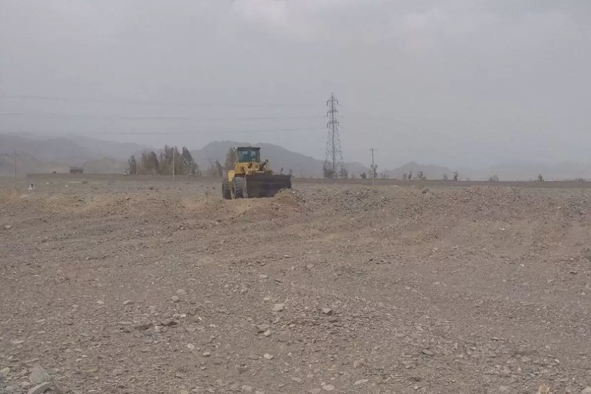 رفع تصرف فوری ۲۱۰ هزار متر مربع از اراضی دولتی شهرستان زاهدان