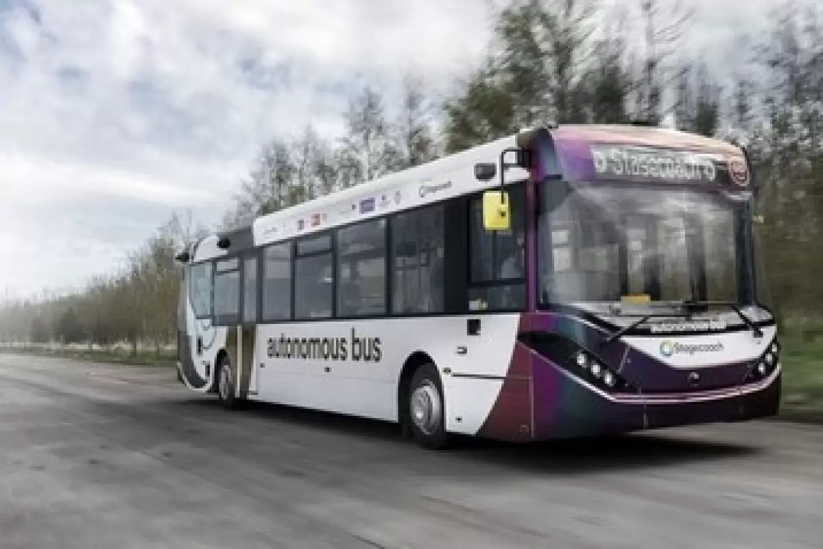 اولین ناوگان اتوبوس‌ خودران جهان به زودی در اسکاتلند