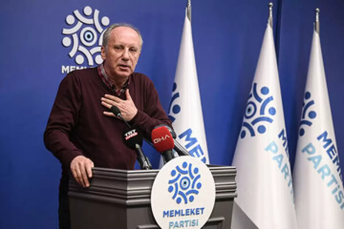 «محرم اینجه» نامزد انتخابات ترکیه از رقابت کنار کشید