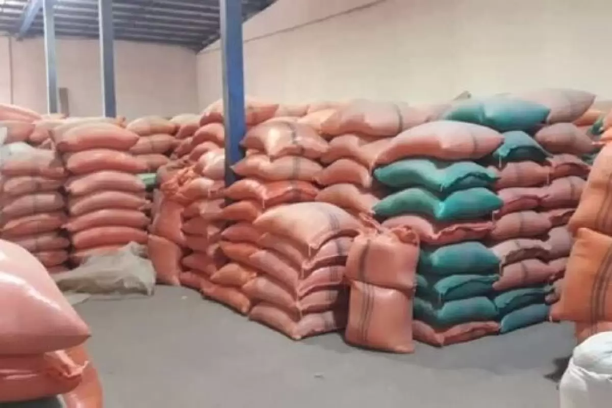 کشف ۵۹ تن برنج احتکار شده در زاهدان