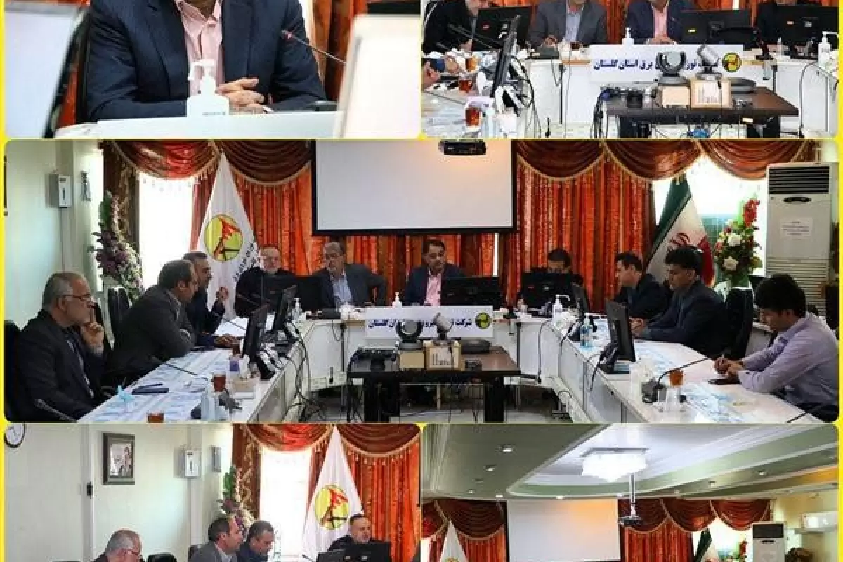جلسه بررسی پروژه ها و اعتبارات نمایندگان مجلس شورای اسلامی شهرستان های گرگان و آق قلا در بخش برق
