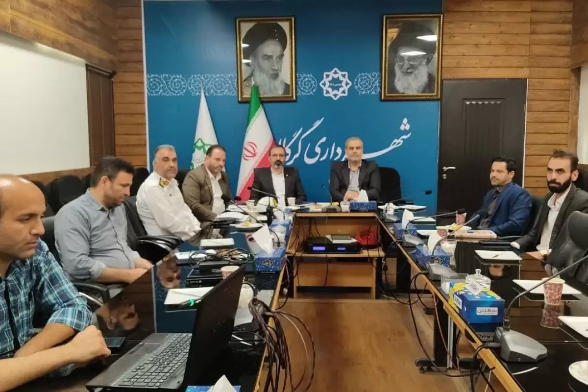 جلسه دبیرخانه شورای عالی ترافیک وزارت کشور به صورت ویدئو کنفرانس در شهرداری گرگان برگزار شد