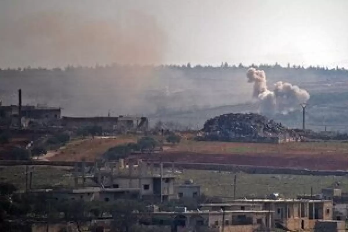 حملات هوایی روسیه به پایگاه‌های تروریست‌ها در حومه‌ ادلب و لاذقیه