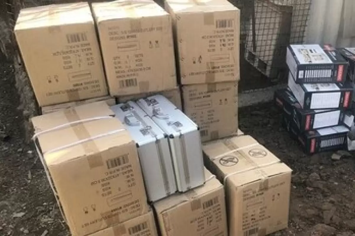 کشف لوازم خانگی قاچاق از انباری در رشت