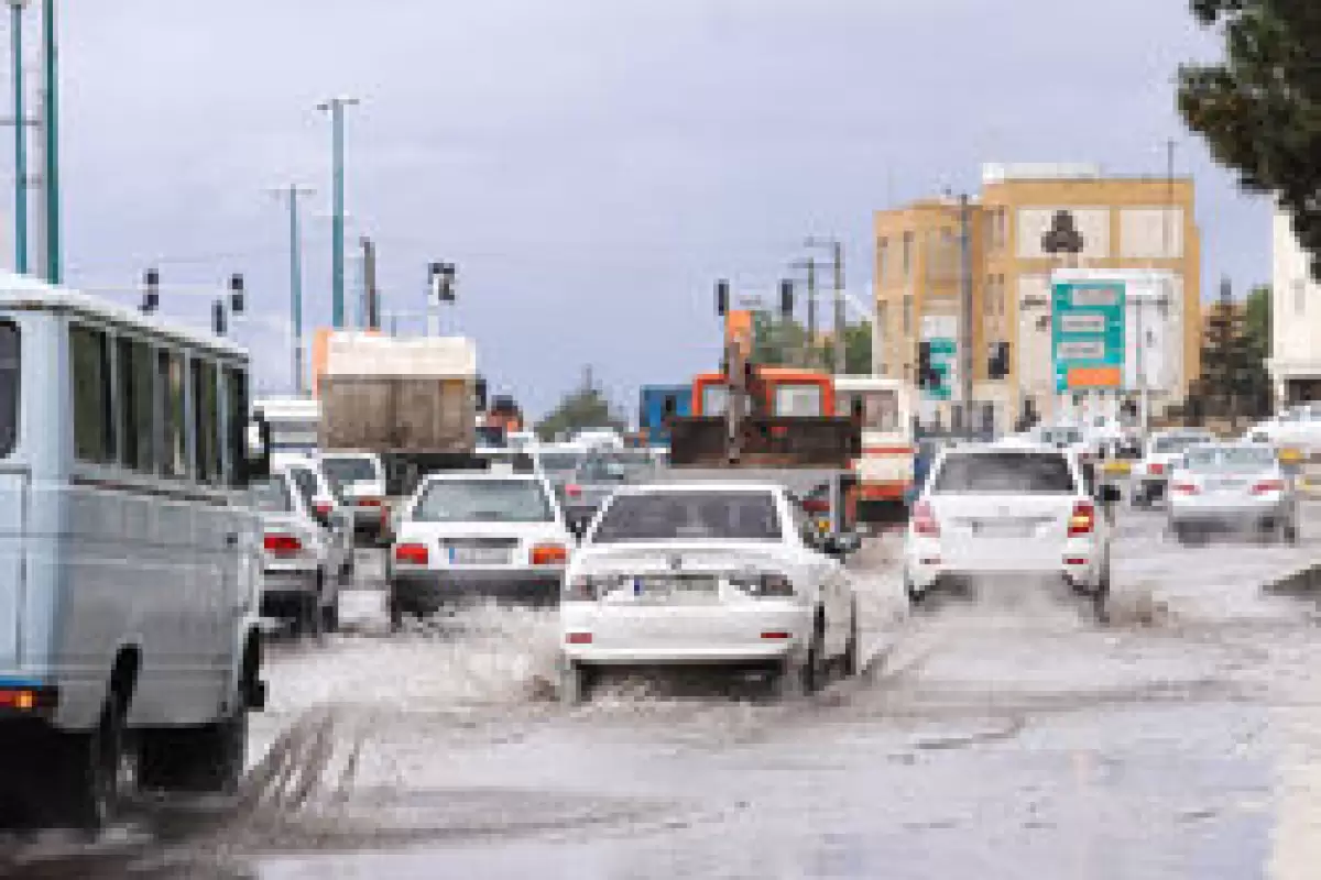 هشدار نارنجی بارش شدید باران برای جنوب شرق کشور