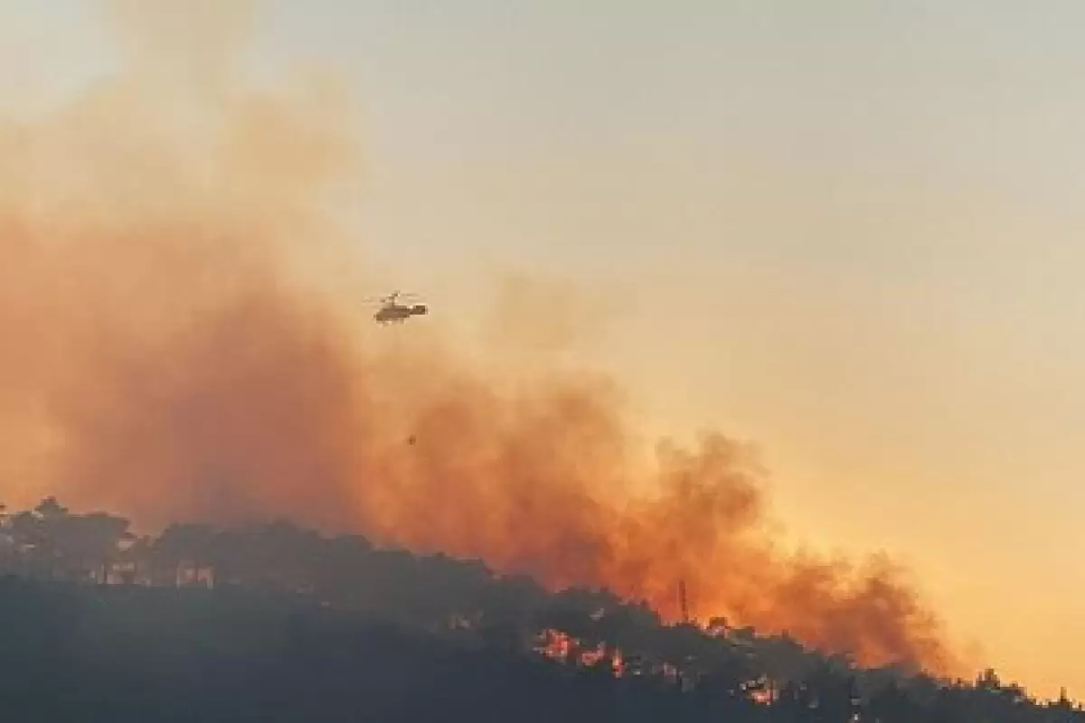 صدور ۴ دستور قضایی در خصوص حادثه آتش سوزی جنگل‌های مریوان