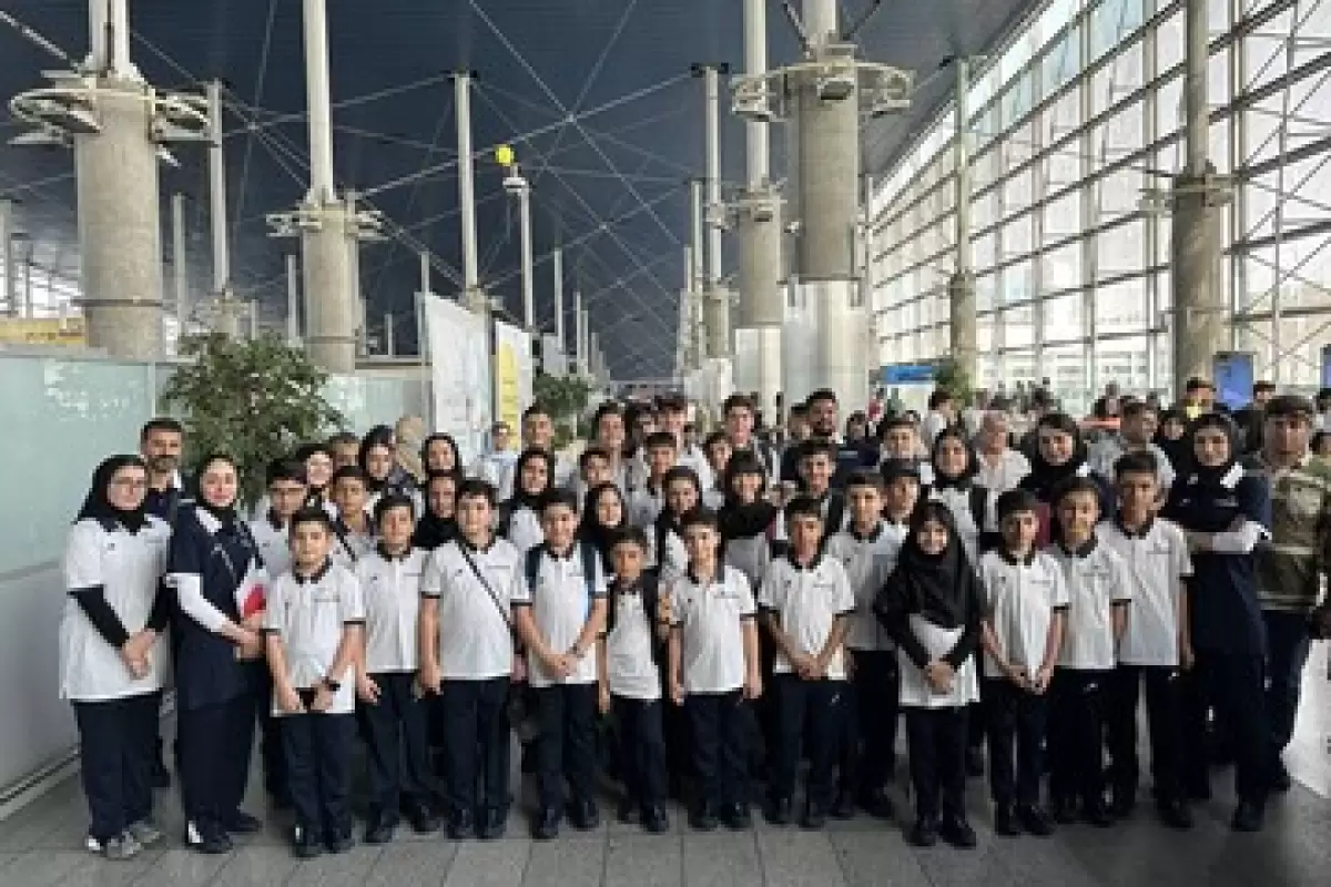 تیم دانش آموزی رباتیک برای شرکت در مسابقات جهانی ۲۰۲۳ عازم پکن شد