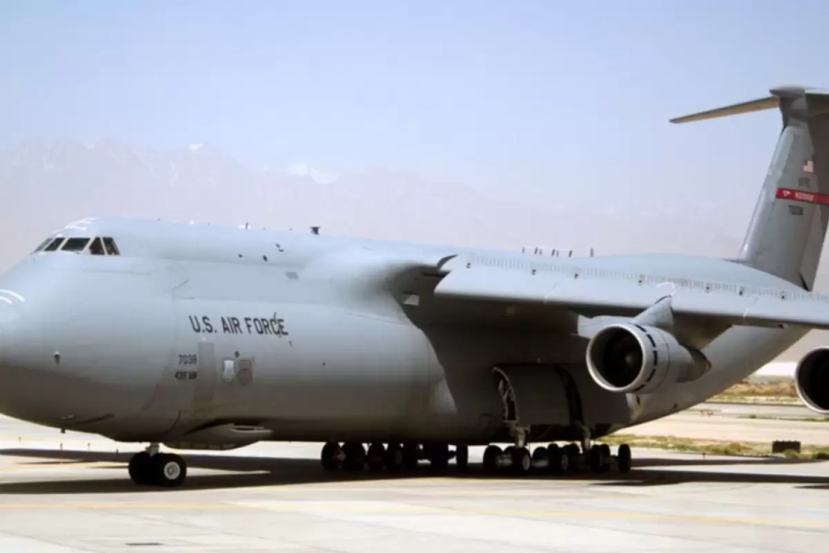 (ویدئو) صدای وحشتناک غول پیکرترین هواپیمای نظامی جهان به هنگام تیک آف