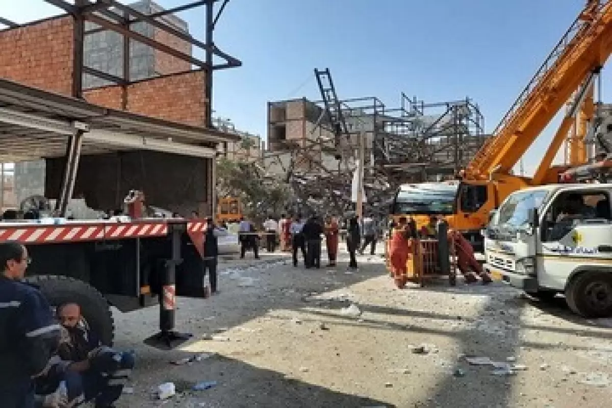 ورود دادستانی به حادثه ریزش ساختمان در خلازیر و تعین بازپرس ویژه