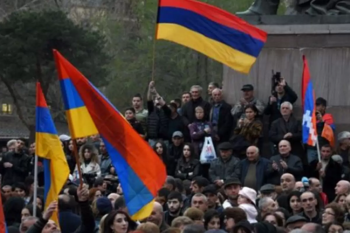 بازداشت 142 نفر در اعترضات ارمنستان