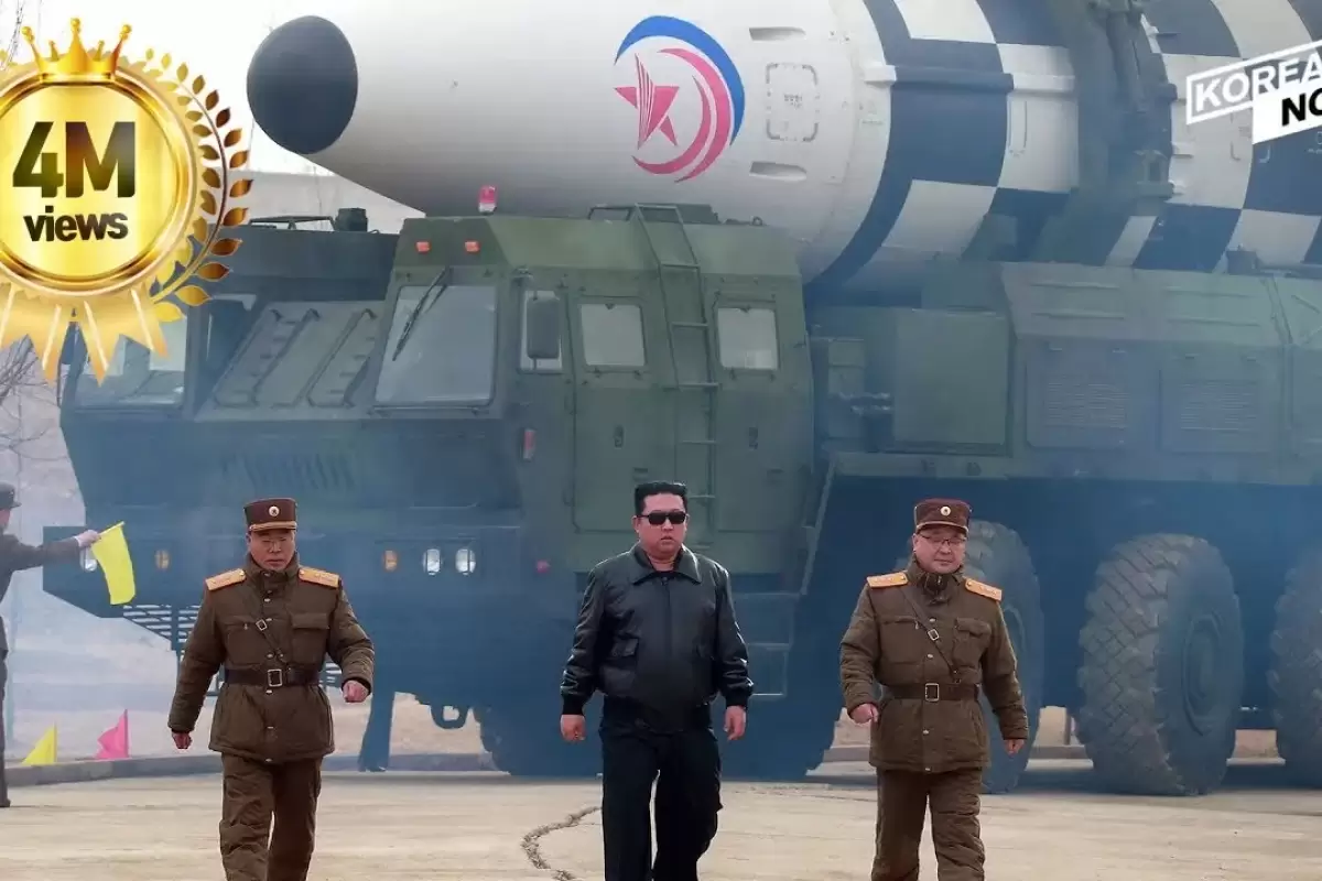 (ویدئو) لحظه پرتاب هواسونگ-17؛ هولناک ترین موشک اتمی کره شمالی!