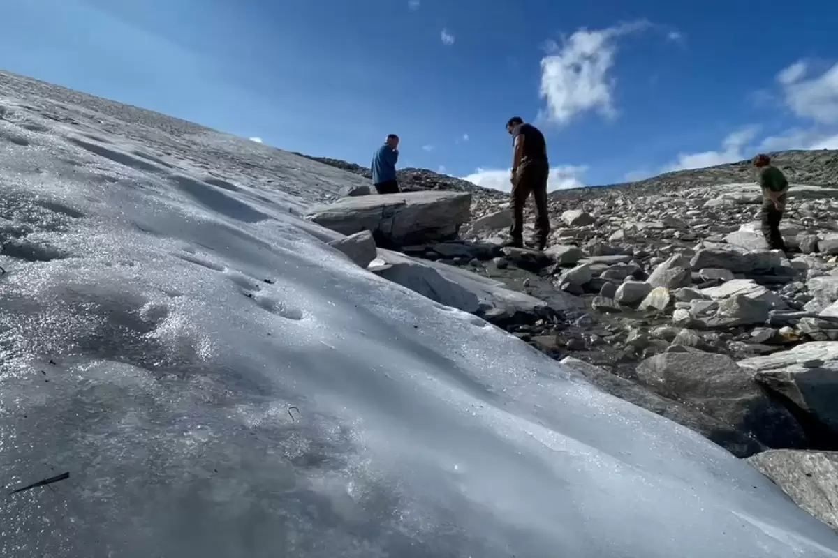 (عکس) آب شدن یخ‌ها در نروژ بقایای «تله‌های باستانی» را آشکار کرد