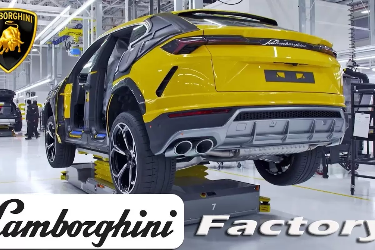 (ویدئو) خودروهای سوپرلاکچری لامبورگینی چگونه در کارخانه ساخته می شوند؟