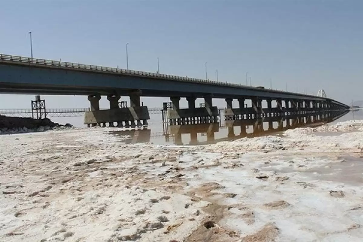 جدیدترین تصاویر از دریاچه ارومیه