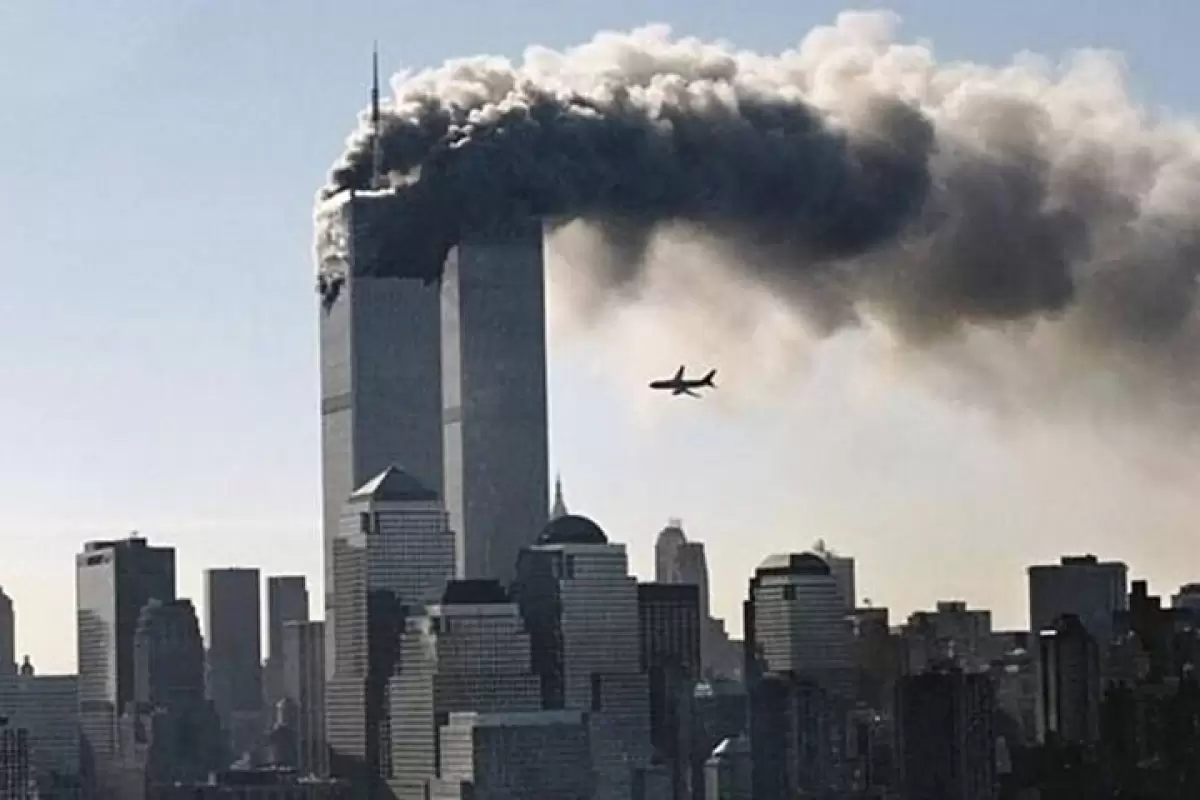 ببینید | انتشار فیلم جدیدی از حمله تروریستی ۱۱ سپتامبر بعد از ۲۲ سال