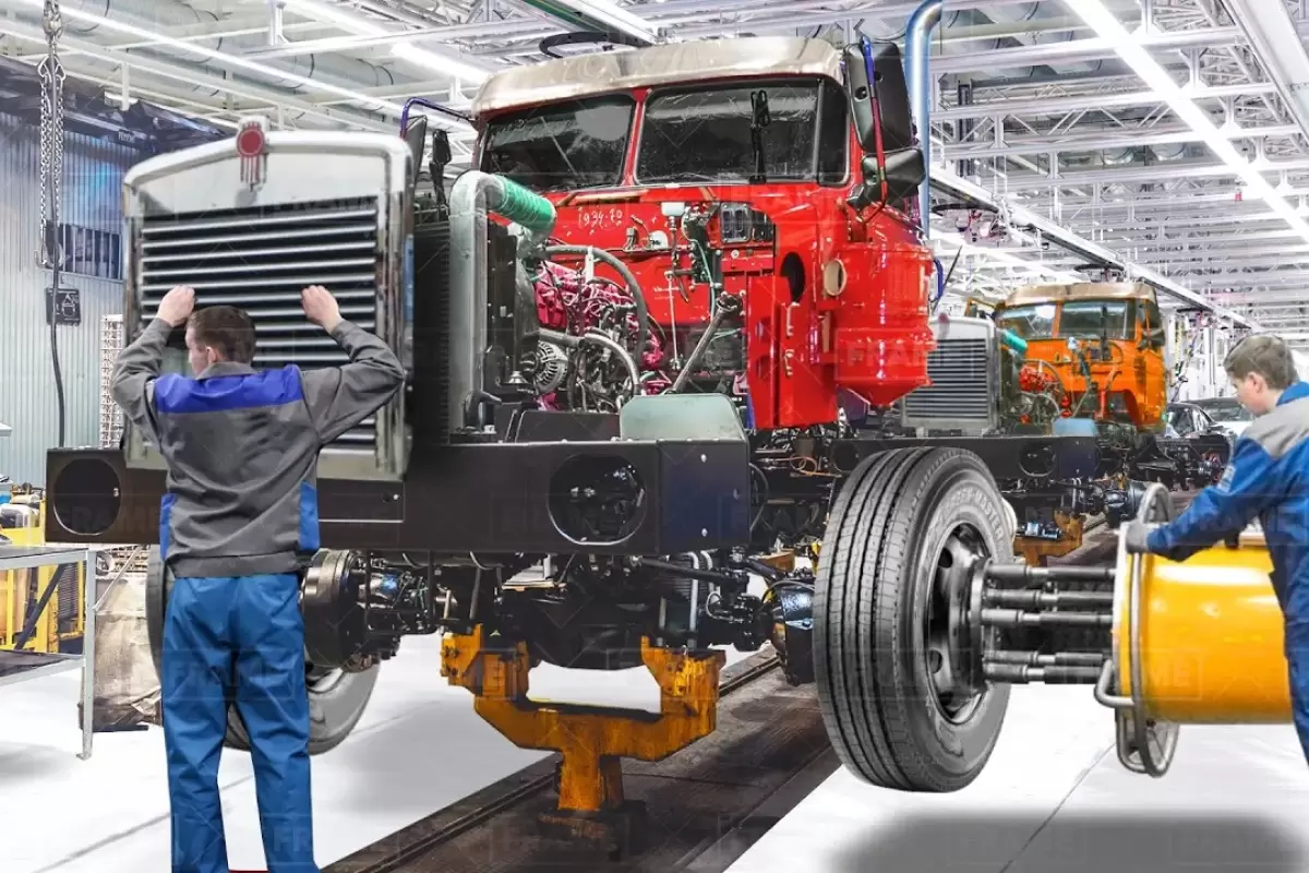 (ویدئو) کامیون های مشهور Kenworth آمریکایی چگونه در کارخانه تولید می شوند؟