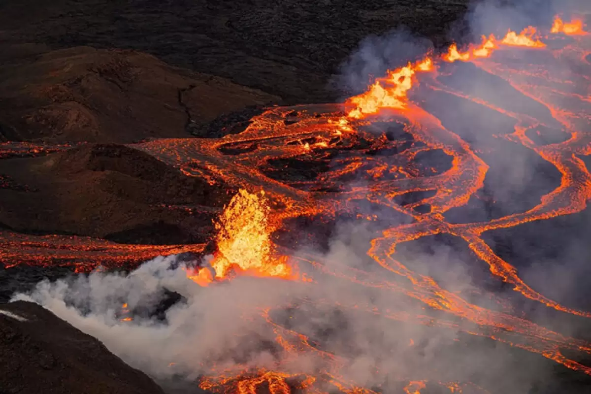 ببینید | تصاویر جدیدی از فوران آتشفشان کیلاویا در هاوایی