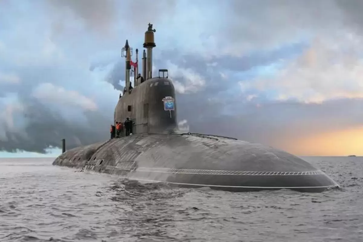 (تصویر) روسیه یک زیردریایی هسته‌ای جدید به ناوگان دریایی خود می‌آورد