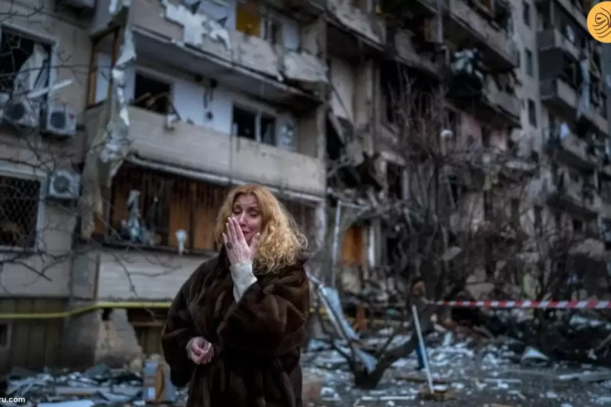 (ویدئو) سنگین‌ترین حملات هوایی روسیه به پایتخت اوکراین