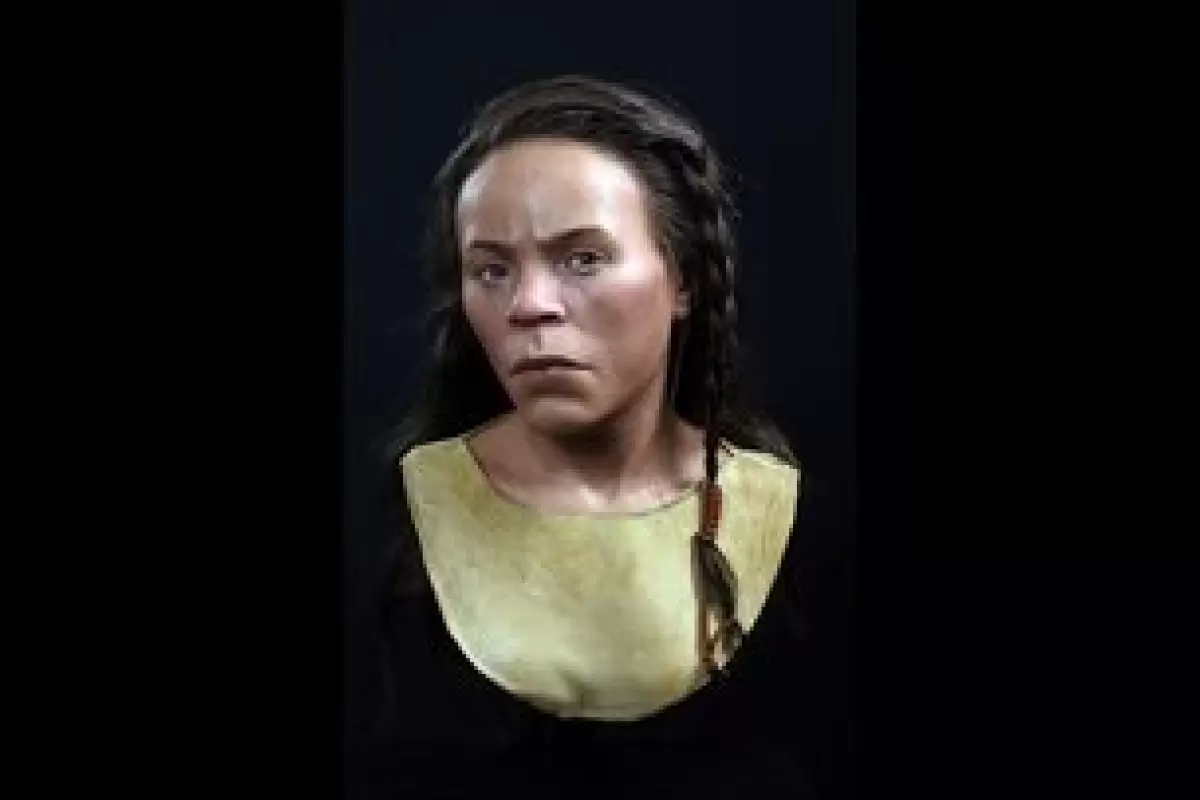 ( عکس) چهره زن اسکاتلندی در ۴ هزار سال پیش