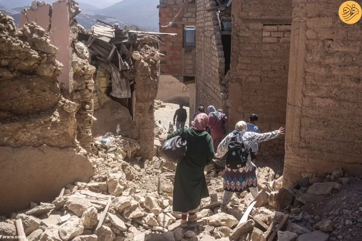 (ویدئو) روستای مولای ابراهیم مراکش پس از زلزله