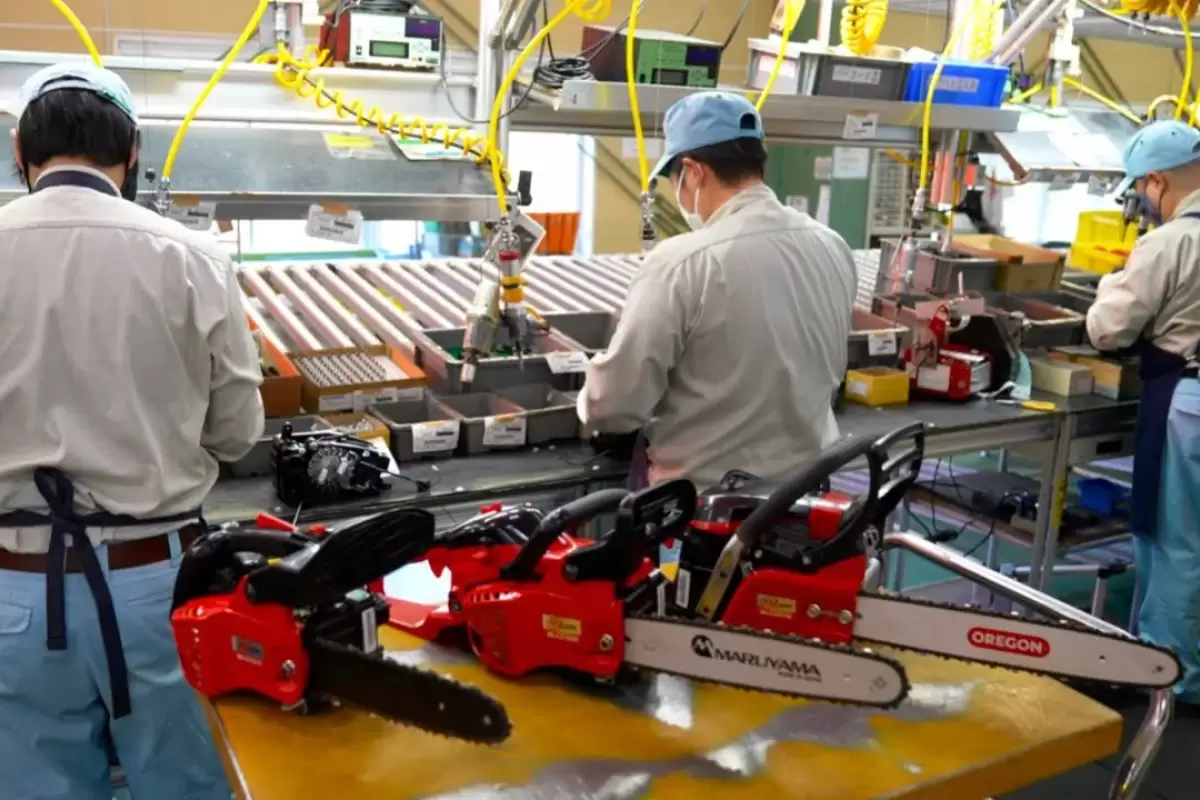 (ویدئو) اره برقی های مشهور ژاپنی چگونه در کارخانه تولید می شوند؟