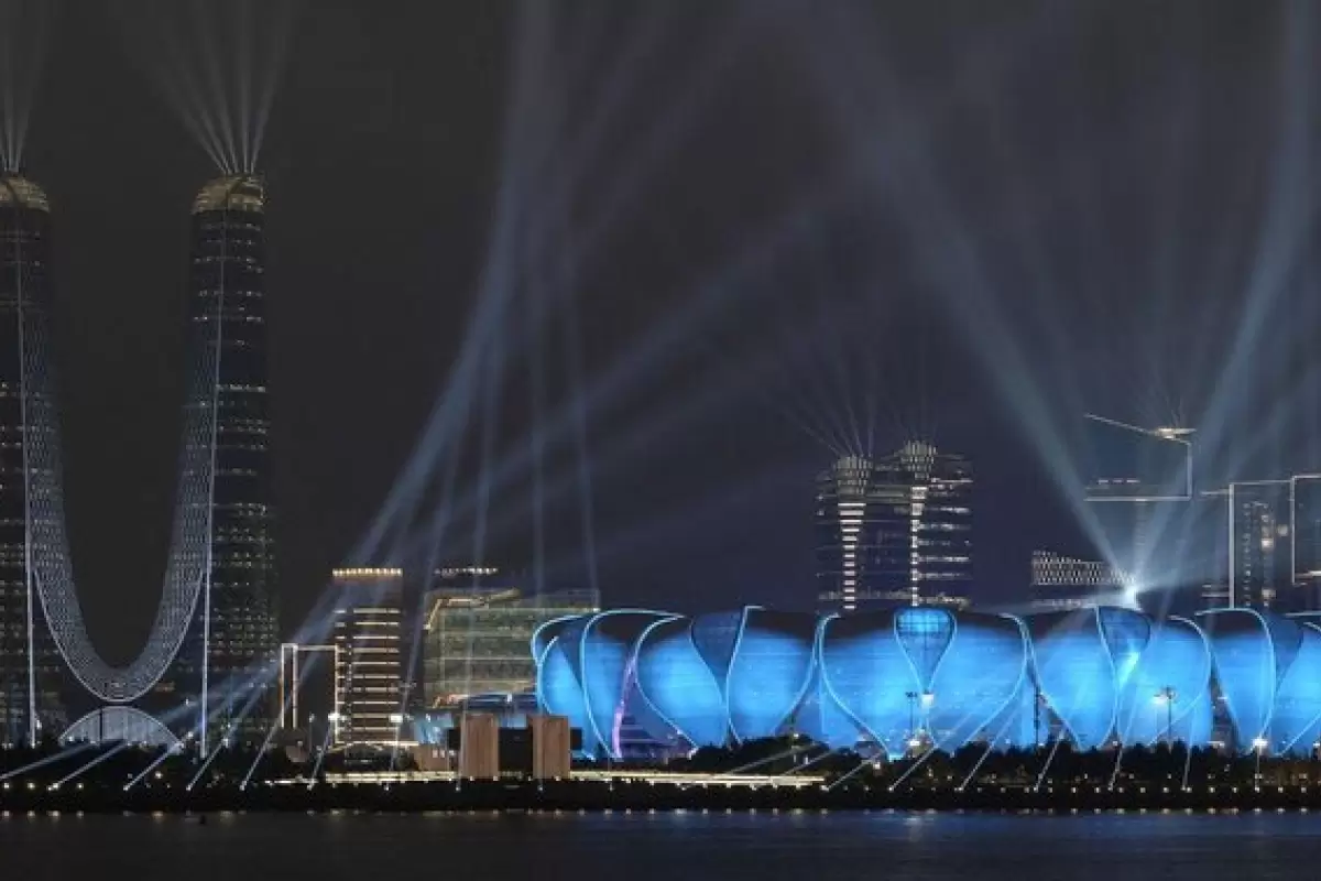 ببینید | لحظه روشن شدن مشعل بازی‌های آسیایی در استادیوم مرکزی هانگژو