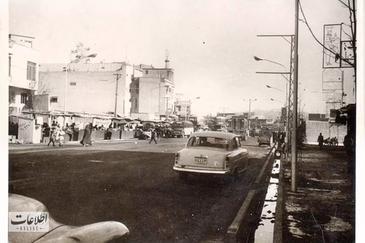 ( تصاویر) عکس میدان امام حسین(ع) تهران ۷۰سال قبل!