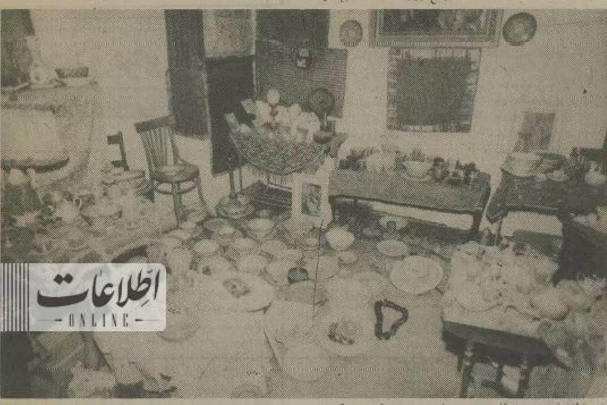 ( عکس) خانه‌ای مملو از عتیقه‌ قیمتی در تهران مصادره شد