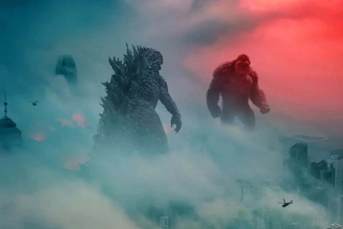 نمایش گودزیلا و کینگ کونگ در تصویر تبلیغاتی جدید فیلم Godzilla x Kong
