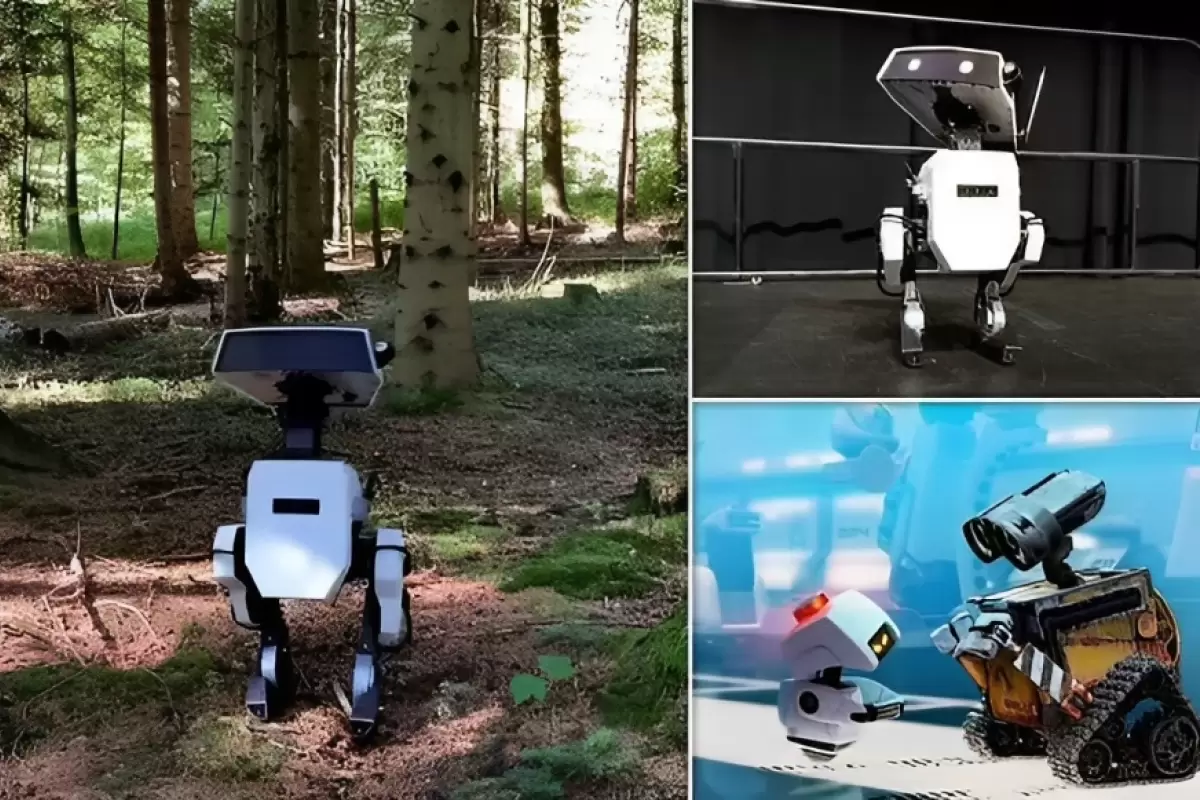 ( ویدیو) Wall-E واقعی؛ ربات تحسین برانگیز دیزنی که حتی در صورت هل دادن متعادل می‌ماند