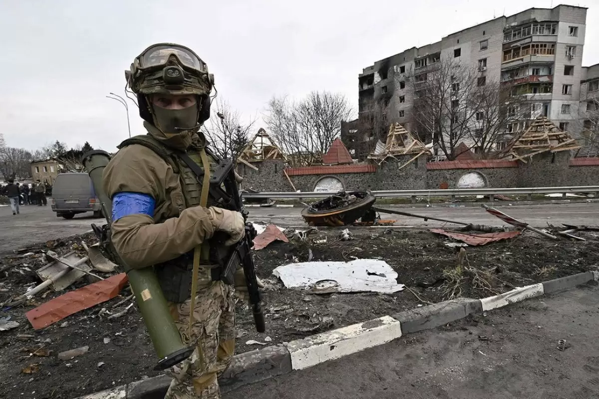 (ویدئو) انهدام گردان زرهی روسیه توسط نیرو‌های ویژه اوکراین