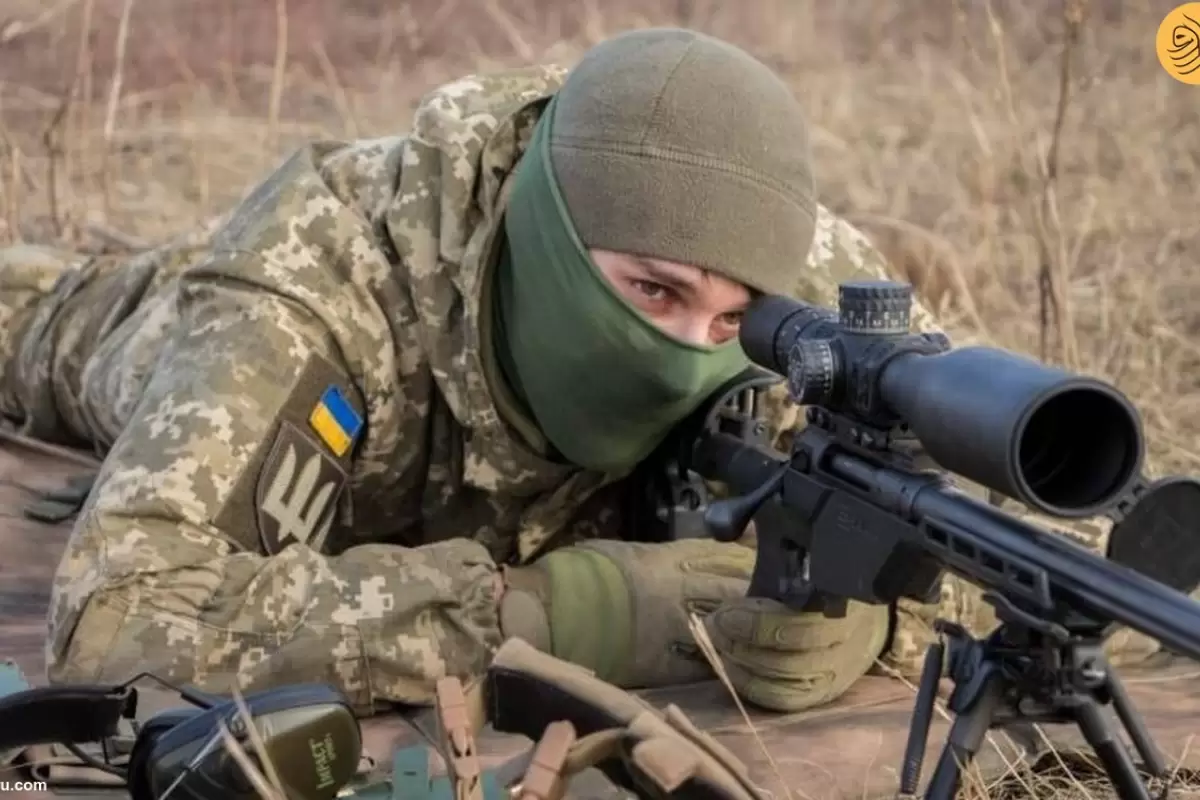 (ویدئو) شکار سربازان روس توسط تک تیراندازهای اوکراینی